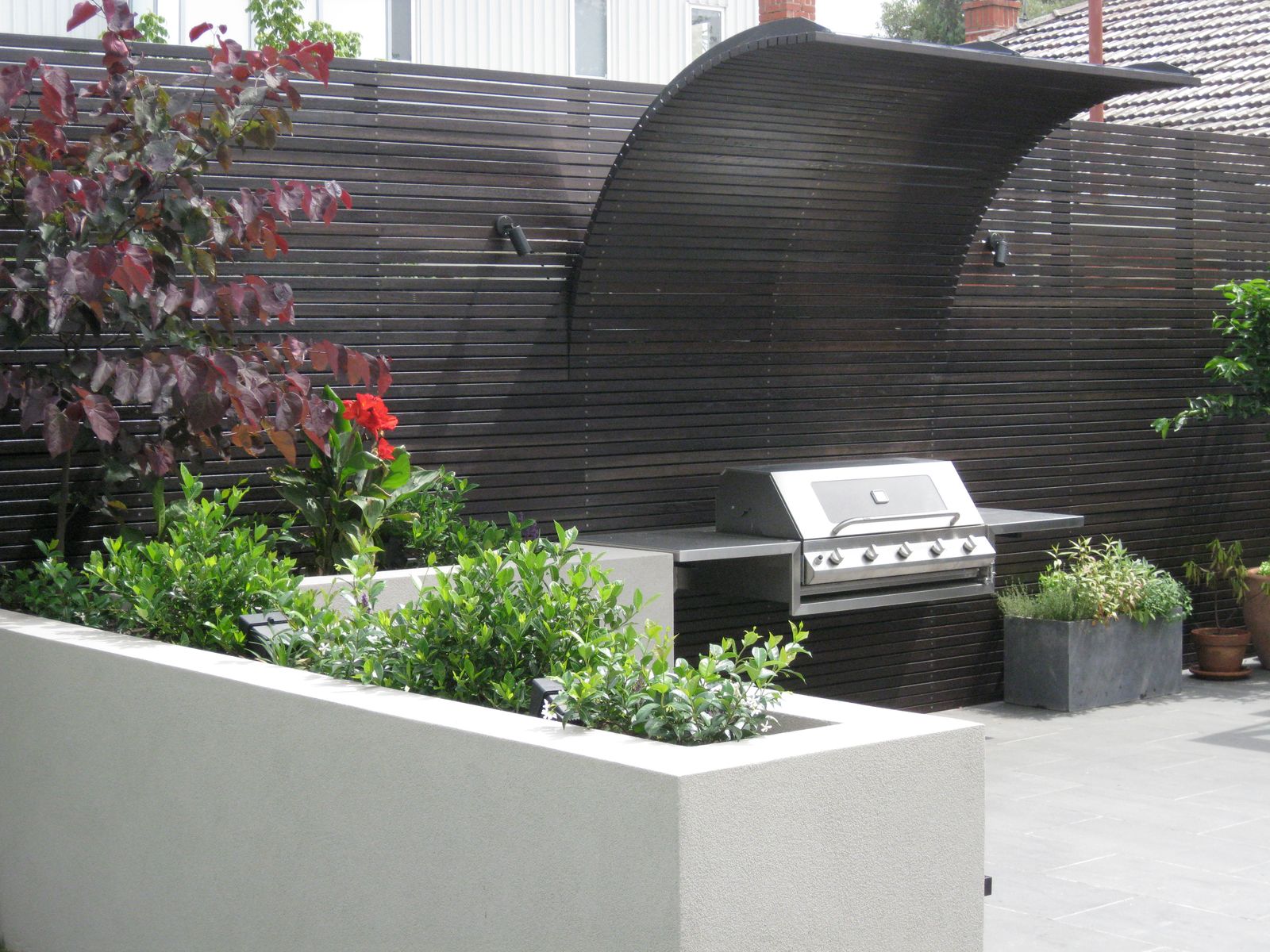 A garden room designed for entertaining